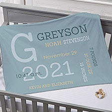 personalization mall baby blanket