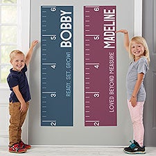 Ruler Personalized Vinyl Growth Chart Wall Decal - 29858