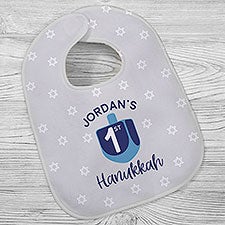 First Hanukkah Personalized Baby Bibs - 29879