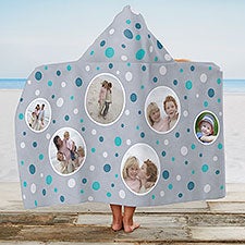 Photo Fun Personalized Kids Hooded Beach & Pool Towel - 29911