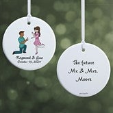 Couple Engagement philoSophie's Personalized Ornaments - 29951