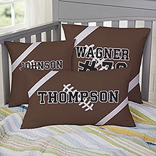 Football Personalized Sports Throw Pillows - 29975