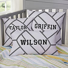 Volleyball Personalized Sports Throw Pillows - 29978