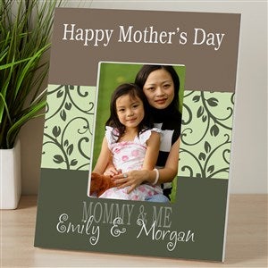 Mommy & Me Personalized 4x6 Tabletop Frame - Vertical