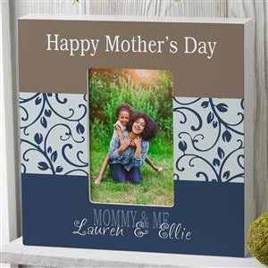 Mommy & Me Personalized 4x6 Box Frame - Vertical