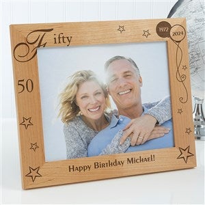 Personalized Birthday Picture Frames - Birthday Memories - 8 x 10