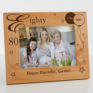 Birthday Memories Personalized Frame- 5 x 7