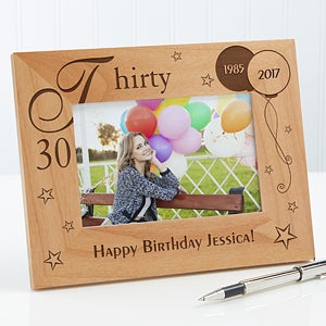 Birthday Memories Personalized Frame- 4 x 6