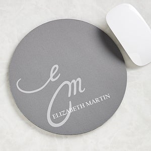 My Monogram Personalized Mouse Pad