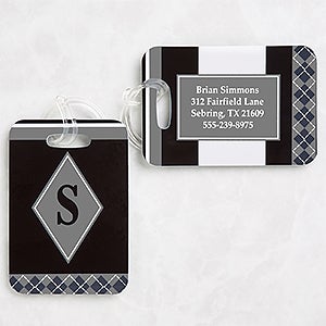 Frequent Flyer Personalized Luggage Tag Set