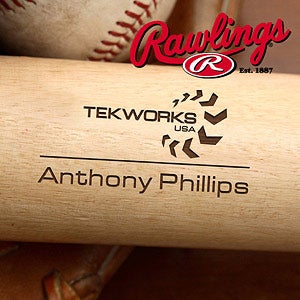 Personalized Logo Baseball Bat  - 10263