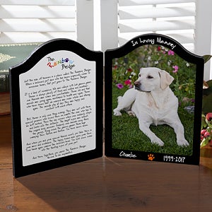 Pets In Heaven Personalized Photo Plaque