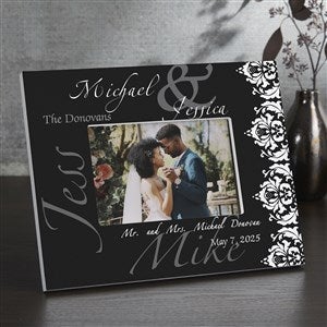 The Wedding Couple Personalized Frame - 4x6 Tabletop