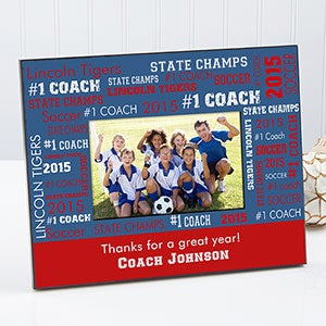 All-Star Coach Personalized Frame