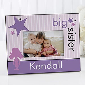 Big/Baby Brother & Sister Personalized Frame