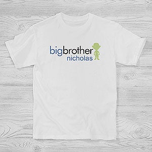 Personalized T-Shirts for Kids - Big Sister or Brother
