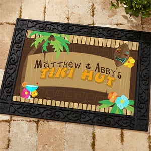 Personalized Doormat - Tropical Design 18x27