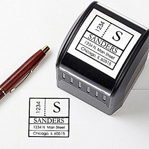 Modern Address Custom Address Stamp