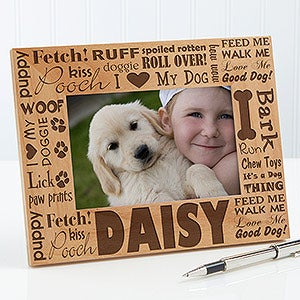 Good Dog! Personalized Picture Frame- 4 x 6