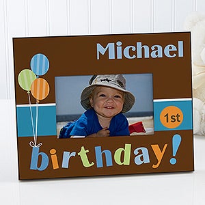 Personalized Kids Birthday Picture Frames - Birthday Time