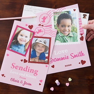 personalized valentines day card