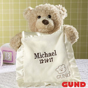 Embroidered Peek-A-Boo Gund® Bear