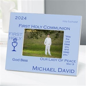 My Special Day Personalized First Communion 4x6 Tabletop Frame Horizontal