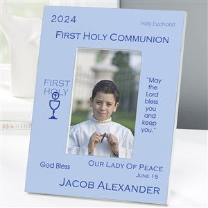 My Special Day Personalized First Communion 4x6 Tabletop Frame Vertical