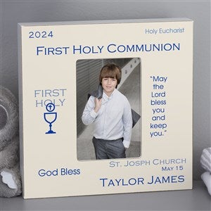 My Special Day Personalized First Communion 4x6 Box Frame Vertical