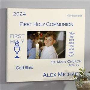 My Special Day Personalized First Communion 5x7 Wall Frame Horizontal