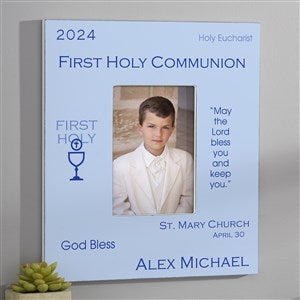 My Special Day Personalized First Communion 5x7 Wall Frame Vertical