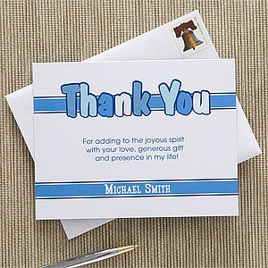 I'm The Communion Boy Personalized Thank You Cards