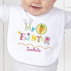 My First Easter Personalized Bib