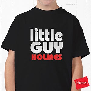 big guy little shirt