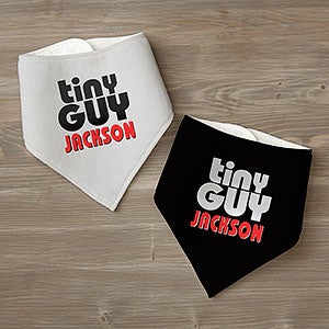 Little Guy Personalized Bandana Bibs