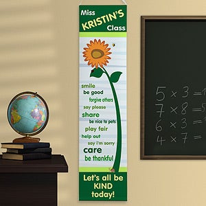 Little Learners Personalized Classroom Banner