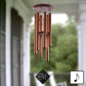 Monogram Personalized Wind Chimes