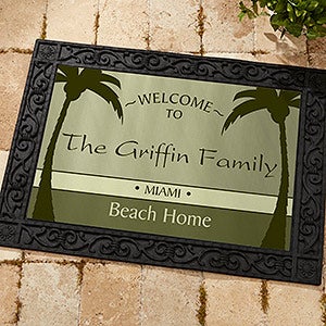 Personalized Doormat - We're Retired