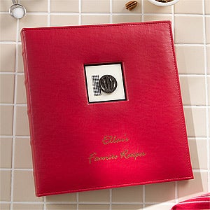 Personalized Deluxe Recipe Binder