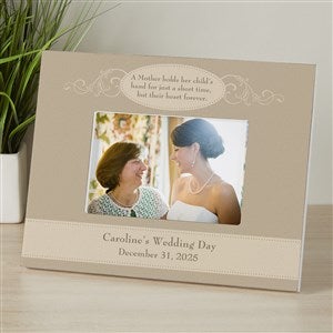 Mother of the Bride Personalized 4x6 Tabletop Frame - Horizontal