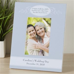 Mother of the Bride Personalized 4x6 Tabletop Frame - Vertical