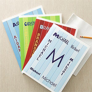 That's My Name Personalized Folders For Boys - Set of 2