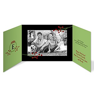 Our Family Gatefold Photo Christmas Cards