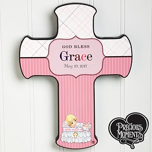 Precious Moments® Personalized Christening Baby Cross