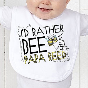 I'd Rather Bee With... Personalized Bib