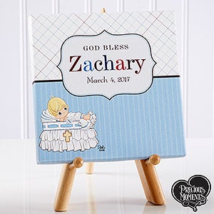 Precious Moments® Personalized Christening Baby Canvas