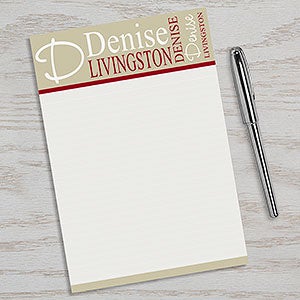 Personalized Stationery Notepads - Personally Yours