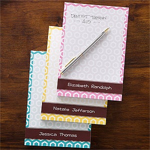 Her Design Personalized Note Pad