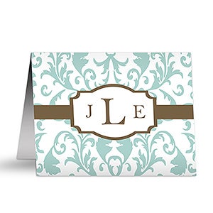 Trendy Signature Note Cards & Envelopes