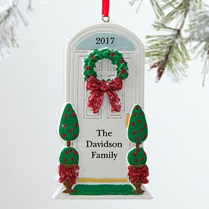 Home For Christmas© Personalized Ornament